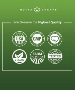 NutraChamps Super Greens Powder Premium Superfood | 20+ Organic Green Veggie Whole Foods | Wheat Grass, Spirulina, Chlorella & More | Antioxidant, Digestive Enzyme & Probiotic Blends 9 Ounce (Pack of 1) 23 61QCNq40cL