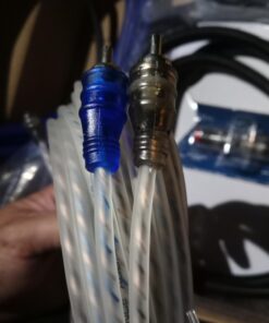 Elite Audio Base Series Full Amplifier Install Kit - 2000W Max Power, 4-Gauge Power & Ground, Mini ANL Fuse & Holder, 17ft 2-Ch RCA Cable, 16-Gauge Speaker Wire (Model: EA-OB04G) 15 61QCY4lzKL