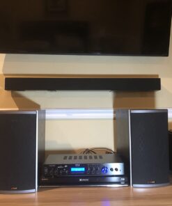 Pyle 5 Channel Rack Mount Bluetooth Receiver, Home Theater Amp, Speaker Amplifier, Bluetooth Wireless Streaming, MP3/USB/SD/AUX/FM Radio, 200 Watt, with Digital ID3 LCD Display - PDA7BU, Black Basic Features 42 61QCzx6XMXL