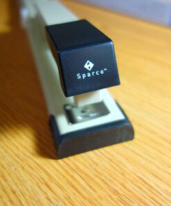 Sparco Long Reach Stapler, 20 Sheet Capacity, Standard Staples, Putty/Black (SPR01316) 31 61QD87NXNL 1