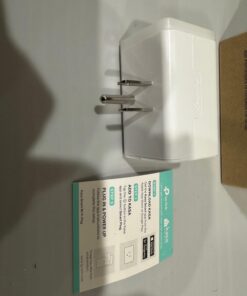 Kasa Smart Plug HS103P2, Smart Home Wi-Fi Outlet Works with Alexa, Echo, Google Home & IFTTT, No Hub Required, Remote Control,15 Amp,UL Certified, 2-Pack White 37 61QGigMC43L