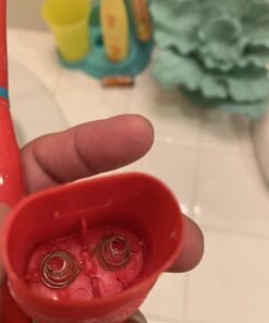 Brusheez® Kids’ Electric Toothbrush Set - Safe & Effective for Ages 3+ - Parent Tested & Approved with Gentle Bristles, 2 Brush Heads, Rinse Cup, 2-Minute Timer, & Storage Base (Jovie The Giraffe) Jovie the Giraffe 39 61QHLAlpY9L