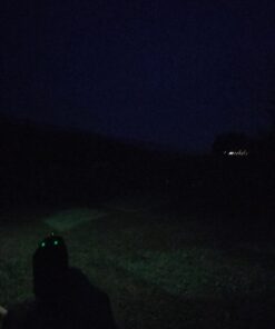 TRUGLO Tritium Handgun Sight | High-Visible Front & Rear Night Sights with Daylight White Dots & Low-Light Tritium Dots, Compatible with Glock Handguns Glock 42, 43 29 61QHgIoU cL