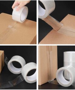 Direct Resources Sealing Clear Packing/Shipping/Box Tape, 12 Rolls Carton 9 61QI9ZoteAL
