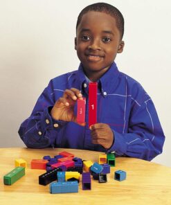 Learning Resources Fraction Tower Fraction Cubes, 51 Pieces 9 61QILOeg3FL