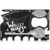 Wallet Ninja Multitool Card – 18 in 1 Credit Card Multi-Tool (Bottle Opener, Can Opener, Screwdrivers, Phone Stand & More) – Black 13 61QJQdDgXwL