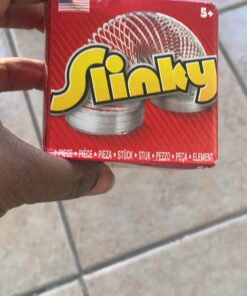 The Original Slinky Walking Spring Toy, Metal Slinky, Fidget Toys, Kids Toys for Ages 5 Up by Just Play 30 61QJgCnkL