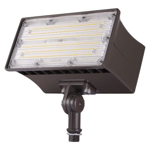 1000LED 70W LED Flood Light Photocell Sensor Outdoor Spot Light Supper Bright 150Lm/W 5000K AC120-277V Waterproof IP65 UL DLC Certificate for Commercial and Residential Area Watt 70W Flood Light