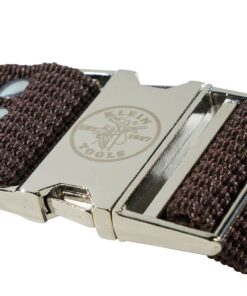 Klein Tools 5225 Tool Belt, Adjustable Electrician Belt is 2-Inch Wide, Adjusts for 48-Inch Waist,Brown Brown 26 61QKxiAJeeS