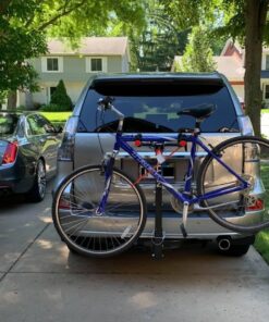 Allen Sports Deluxe 2-Bike Hitch Mount Rack , Silver/Black (522RR) Bike Carrier 78 61QL2 CCOlL