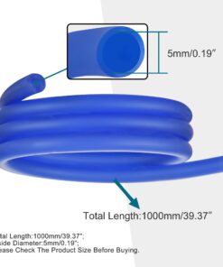 GOOFIT Blue 1/5 Inch Tubing Carburetor fuel Vent Line Repleacment for ATV Dirt Bike Go Kart Moped Pocket Bike 12 61QM78xSu5L