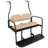 Gusto™ Club Car DS (2000.5 and UP) Golf Cart Flip Folding Rear Back Seat Kit - Buff 15 61QN7yFLoL