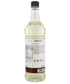 Monin - Pure Cane Syrup, Pure and Sweet, Great for Coffee, Tea, and Specialty Cocktails, Gluten-Free, Non-GMO (1 Liter, 4-Pack) 8 61QNJW5N3QL