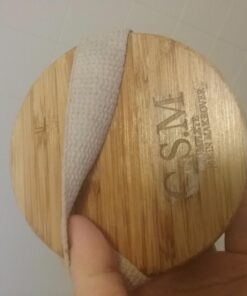 CSM Dry Body Brush for Beautiful Skin - Solid Wood Frame & Boar Hair Exfoliating Brush to Exfoliate & Soften Skin, Improve Circulation, Stop Ingrown Hairs, and Reduce The Appearance Cellulite 62 61QNREpxUiL