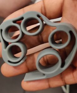 Airisland Finger Stretcher Hand Resistance Bands Hand Extensor Exerciser Finger Grip Strengthener Strength Trainer Gripper Set for Arthritis Carpal Tunnel Exercise Guitar and Rock Climbing 3pcs 25 61QO7ur9x3L