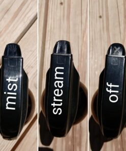 Empty Amber Glass Spray Bottle - Large 16 oz Refillable Container is Great for Essential Oils, Homemade Cleaning Products, Aromatherapy - Durable Black Trigger Sprayer w/ Mist and Stream Setting 39 61QP0s5s7QL