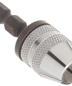 Keyless Conversion Chuck Adapter for Impact Driver - 1/8" Capacity