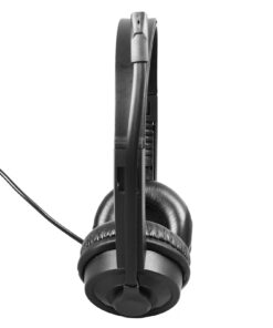 USB Headset with Microphone, Hands Free Call Center Binaural Headphone with Noise Cancelling & Audio Controls, Stereo Computer Headphone for Business Call Center Office 17 61QQ50S3hhL