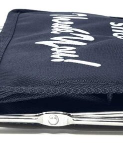 Foldable Shoe Cover Holder (Blue) with Bonus: Please Use Shoe Covers, Double Sided, Door Hanger Blue 21 61QQB89FPOL