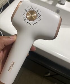 INNZA Laser Hair Removal with Ice Cooling Care Function for Women Permanent,999,999 Flashes Painless IPL Hair Remover, Hair Removal Device for Armpits Legs Arms Bikini Line (1-White) 1-white 25 61QQDqReXyL