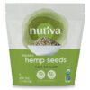 Nutiva Organic Shelled Hemp Seed, 19 Ounce, USDA Organic, Non-GMO, Non-BPA, Whole 30 Approved, Vegan, Gluten-Free & Keto, 10g Plant Protein and 12g Omegas per Serving for Salads, Smoothies & More 23 61QRQHbP CL 1