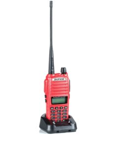 BaoFeng UV-82HP (RED) High Power Dual Band Radio: 136-174mhz (VHF) 400-520mhz (UHF) Amateur (Ham) Portable Two-Way Red 14 61QS7fCsrdL