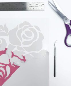 Siser EasyWeed HTV 15" x 3ft Roll - Iron on Heat Transfer Vinyl (Bubblegum) Bubblegum 8 61QULdNBOCL