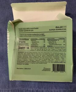 DALAMHARI Kombucha Powder | Green Plum Juice 12T | Probiotic Soda Urban Remedy Kombucha Health Ade Kombucha Drink Synergy Kombucha Juice Scoby Kombucha Starter Kit Kambutcha Kambucha Adaptogenic Drink Prebiotic Soda Sugar Free Energy Drinks… 29 61QV5pIRroL