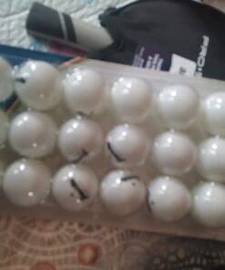 Franklin Sports Ping Pong Balls - Official Size + Weight White 40mm Table Tennis Balls - One Star Professional Ping Pong Balls - Durable High Performance Ping Pong Balls - White - 18 Pack Pack of 18 15 61QW85vE1L 1