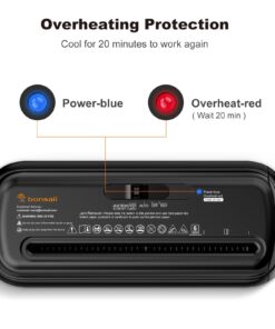 Bonsaii Paper Shredder for Home Use, 6 Sheet Strip Cut Small Paper Shredder Without Basket for Home Office, Portable Shredder Extendable Arm Design with Overheat Protection (S123-B) 14 61QWFhZkSJL