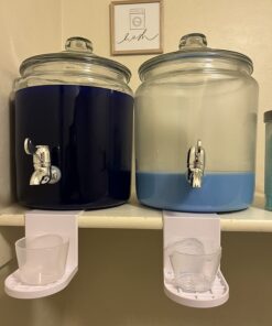 Anchor Hocking 2 Gallon Heritage Hill Beverage Dispenser with Lid (2 piece, all glass, dishwasher safe) Heritage Hill Jar Bev Dispenser 52 61QXTnLUy7L