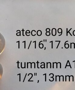 Ateco 11/16" Plain #809 Pastry Tube 1 A CLASS 17 61QY9B gCjL