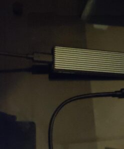 ORICO M.2 NVMe SSD Enclosure, USB 3.1 Gen 2 (10 Gbps) to NVMe PCI-E M.2 SSD Case Support UASP for NVMe SSD Size 2230/2242/2260/2280(up to 4TB) (M.2 NVMe) 68 61QaD42jYLL