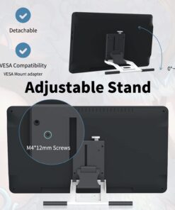 Drawing Tablet with Screen GAOMON PD1560 Drawing Monitor Art Tablet with Adjustable Stand, 10 Shortcut Keys, 15.6-inch Graphics Tablet for Mac, Windows PC 16 Inch PD1560 Classic 43 61QbqjsCnhL