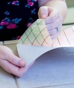 Kassa Transfer Tape Roll for Vinyl - Clear | 12 in x 12 ft, 5 Black Vinyl Sheets Included | Compatible with Cricut, Silhouette & Other Cutting Machines | for DIY Art Projects, Styling & Decorating 12" x 12 feet 31 61Qc0vfCZiL