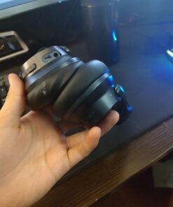 Soundcore Anker Life Q20 Hybrid Active Noise Cancelling Headphones, Wireless Over Ear Bluetooth Headphones, 40H Playtime, Hi-Res Audio, Deep Bass, Memory Foam Ear Cups, for Travel, Home Office Black 37 61QcTap4 zL