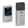 Schlage Z-Wave Connect Century Touchscreen Deadbolt with Built-In Alarm, Satin Chrome, BE469 CEN 626, Works with Alexa via SmartThings, Wink or Iris 47 61QcoFRt7pL
