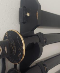 MASTER USA WS-8W 8-Tier Wall Mount Sword Stand , Black 21 61Qe4ol mAL