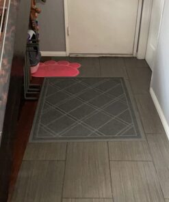 Iprimio Cat Litter Box Mat, 42x36", Gray - Cat Litter Trapping Mat - Mesh Mat Catches Litter - Kitty Litter Mat - Large Cat Litter Mat - Repels Odor, Easy Clean Non Slip Kitty Litter Trapper Mats 42x36 - Gray 24 61QfZEIJZL