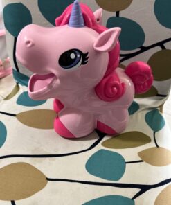 Amazon Basics Kids Outdoor Automatic Unicorn Bubble Blowing Machine With Solution, Gift for Age 3Y+, Pink 26 61Qfswn9wJL