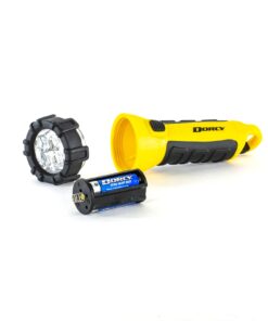 Dorcy 55 Lumen Floating Water Resistant LED Flashlight with Carabineer Clip, Yellow (41-2510) 23 61QgORtQFCL