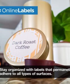 3 Inch Round Labels - Pack of 600 Circle Stickers, 100 Sheets - Inkjet/Laser Printer - Online Labels 100 Sheet Pack 14 61QgPCLu3qL