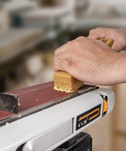 POWERTEC 71002 Abrasive Cleaning Stick for Sanding Belts & Discs | Natural Rubber Eraser - Woodworking Shop Tools for Sanding Perfection 8-1/2" 20 61QiI0u3meL