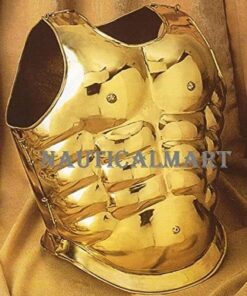NauticalMart Medieval Armor Muscle Breastplate - Brass 3 61QisDO72JL
