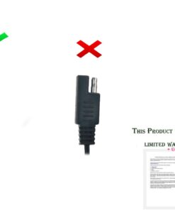 Alternative view of UpBright 24V AC/DC Adapter Compatible with Pulse Performance Products 100W 24 Volt Lightning Electric Scooter 100 watt 24Vdc Green Machine ATV Four Wheeler Quad Ride On LightWave 161112 jrt11 Charger