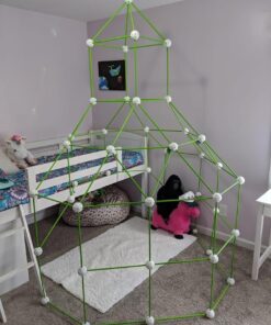 Everest Toys Crazy Forts, Glow in The Dark, 69 Pieces, Other 25 61QkJ8EJE1L