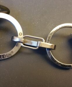 TI-EDC Titanium Keychain Carabiner Clip - Mini Quick Release Snap Hook and Key Ring, Key Organizer Holder for Men and Women Standerd 27 61QksVL32kL