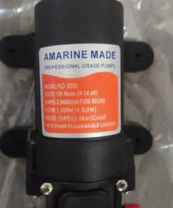 Amarine Made 12v Water Pressure Diaphragm Pump Self Priming Pump 4.3 L/min 1.1 GPM 35 PSI RV Water Pump for Caravan Boat Marine Agricultural 16 61QlV6aO8vL