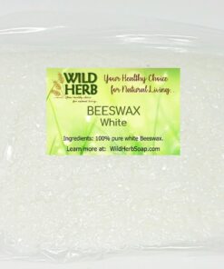 White Beeswax Pellets sourced from a USDA and ISO 9001 Certified Organic Supplier 8 OZ