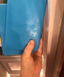 Bentgo Ice Lunch Chillers - Ultra-Thin Ice Packs Perfect for Everyday Use in Lunch Bags, Lunch Boxes and Coolers - 4 Pack (Blue) Blue 45 61QmrWW0hBL